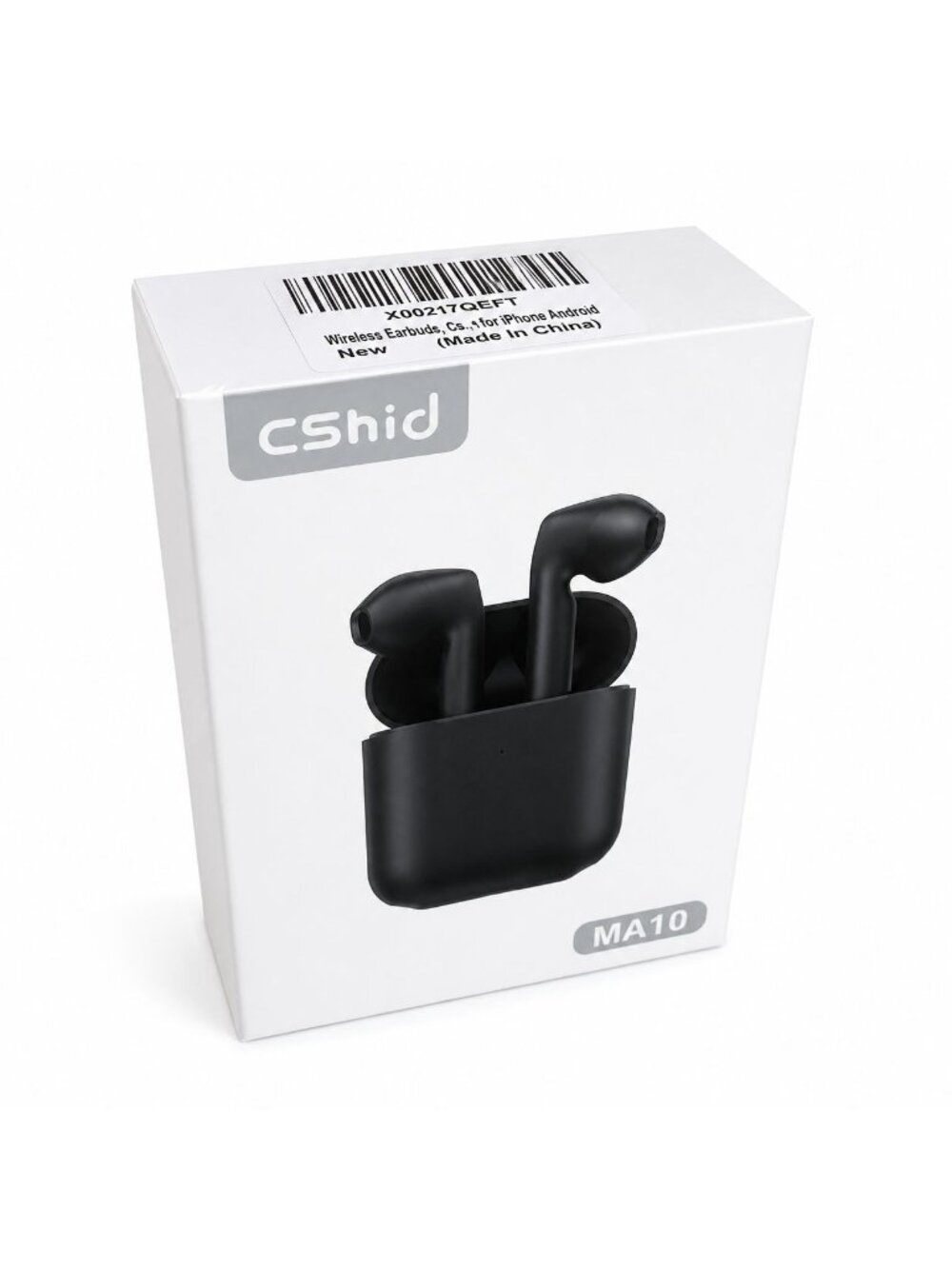 CSnid Wireless Earbuds MA10 Bluetooth 5.0 Headphones Charging Case New Sealed